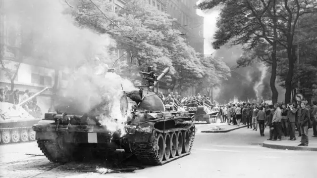 Прага, 21 августа 1968 года