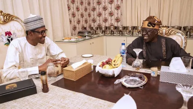 Shugaba Buhari da Bola Ahmed Tinubu