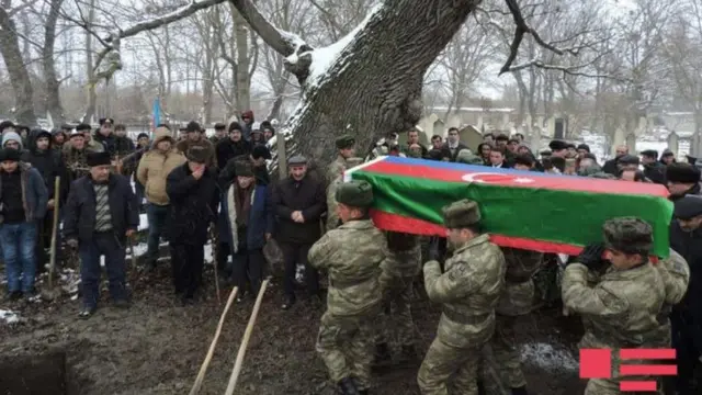 Fuad Qafarovun dəfn mərasimindən