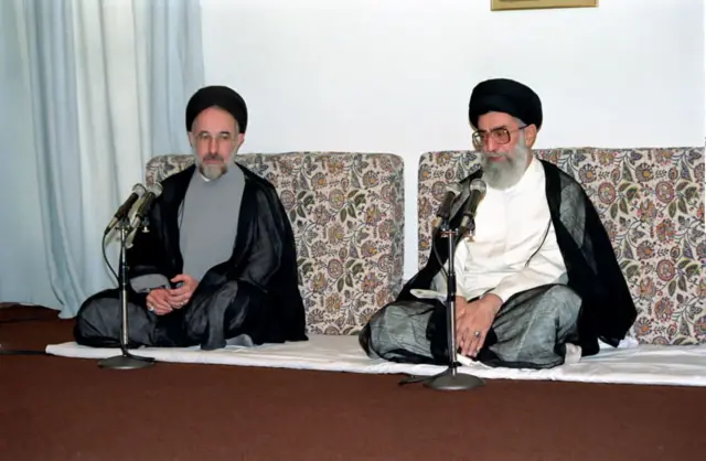 خامنه‌ای و محمد خاتمی