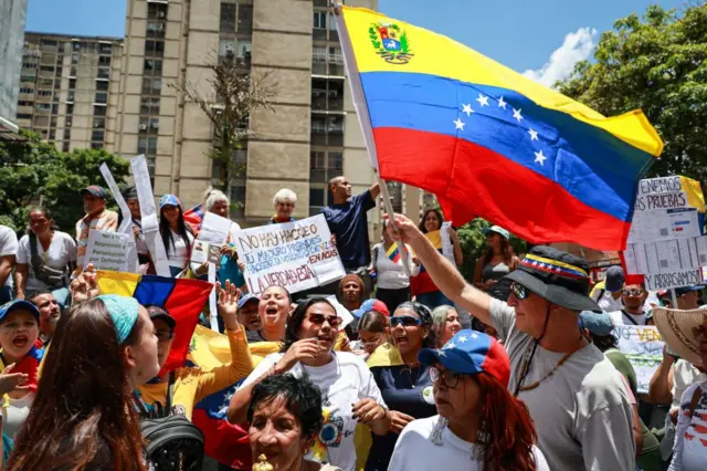 Protestas contra las elecciones de Venezuela