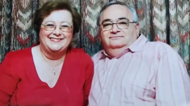 Debbie Schwartz et son père.