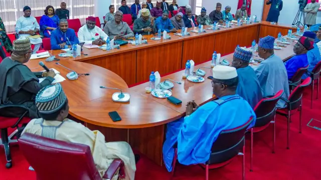 Wasu mambobin majalisar dattawa