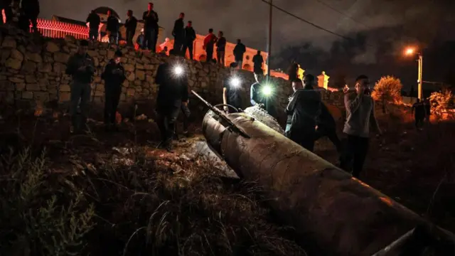 Иран учурган айрым ракеталар Батыш Жээкке түшкөн