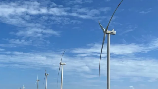 මන්නාරමේ දැනට පවතින සුළං විදුලි ජනන යන්ත්ර