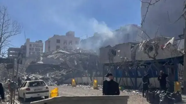 У Тегерані зруйновано багатоповерхову урядову будівлю