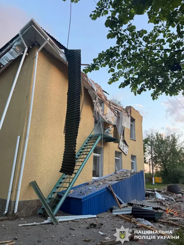 У Фастівському районі пошкоджено дитячий садок