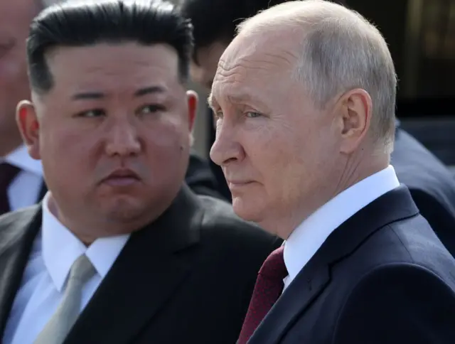 Ông Putin và Kim Jong-un