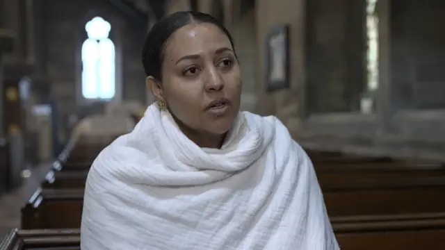 ልዋም ሃይለ ኣብ 2020 ካብ ትግራይ ተበጊሳ ድሕሪ ሓደ ዓመት ናብ ዓዲ እንግሊዝ ኣትያ።