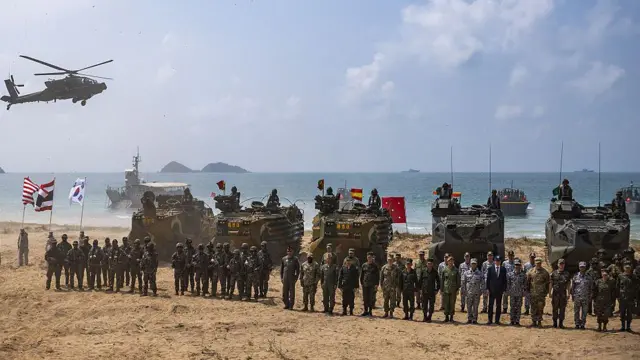 ဖေဖော်ဝါရီက ထိုင်းမှာလုပ်သွားတဲ့ Cobra Gold စစ်ရေးလေ့ကျင့်မှု