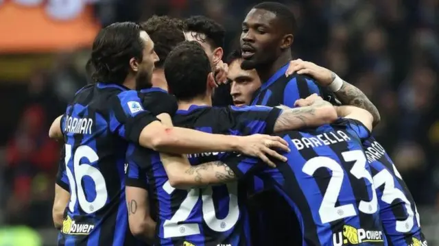 اینتر میلان آخرین بار سال ۲۰۲۱ قهرمان سریآ شد