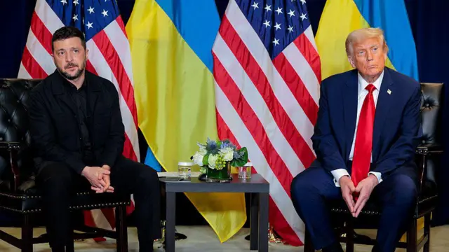 Володимир Зеленський та Дональд Трамп