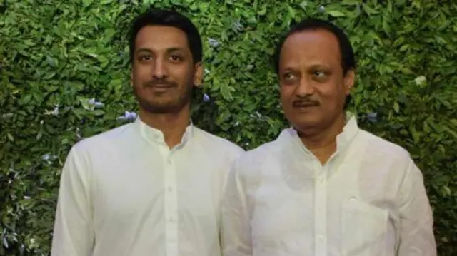 पार्थ पवार, अजित पवार