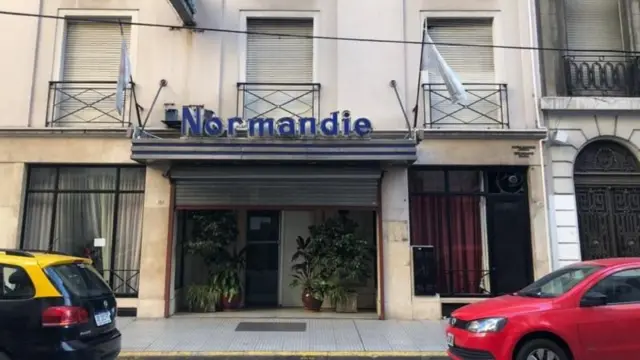 Tenorinho estava hospedado nesse hotel no centro de Buenos Aires