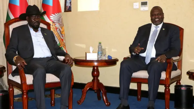  Salva Kiir Mayardit da Riek Machar 