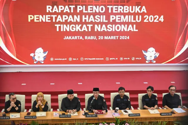 KPU, rapat pleno penetapan hasil penghitungan Pemilu 2024