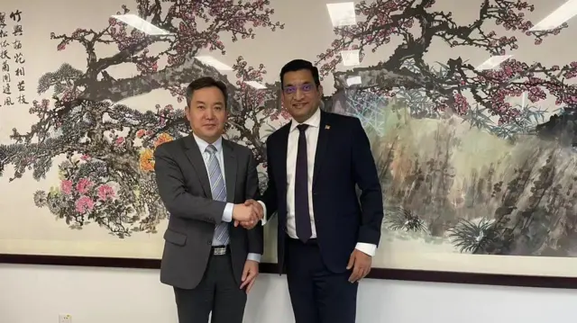 Ali Sabry and CCCC Chairman