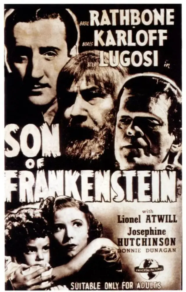 Póster de El hijo de Frankenstein