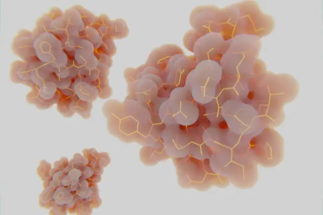 Ilustrasi insulin dalam tubuh.