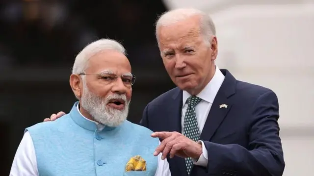 पंतप्रधान मोदींसोबत अमेरिकेचे राष्ट्राध्यक्ष जो बिडेन (फाइल फोटो, 2023)
