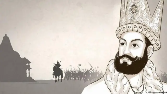 ਮਹਿਮੂਦ ਗਜ਼ਨੀ ਦਾ ਕਲਾਤਮਿਕ ਸਕੈਚ