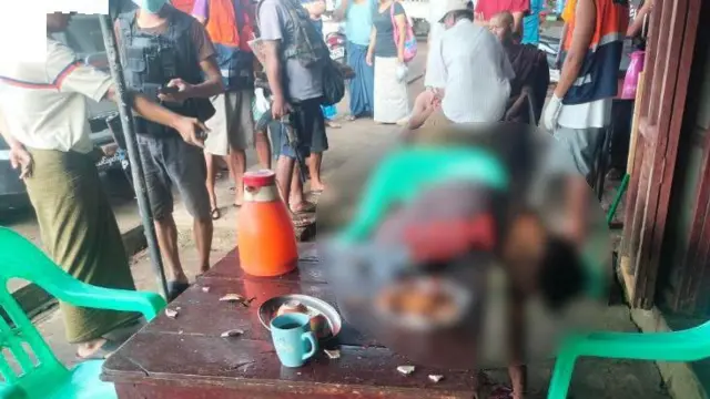 ပစ်ခတ်ခံရတဲ့နေရာမှာပဲ သေဆုံးသွားတဲ့ ငါးလုပ်ငန်းဦးစီးမှူး