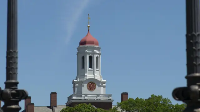 Harvard's Dunster House tower over the Harvard University campus in Cambridge, Massachusetts, USA, 27 May 2025. US President Trump has instructed all federal agencies to terminate all federal government contracts, estimated to be 100 million dollars (88.2 million euros) with Harvard and its affiliates.
Harvard University Campus in Cambridge Massachusetts, USA - 27 May 2025