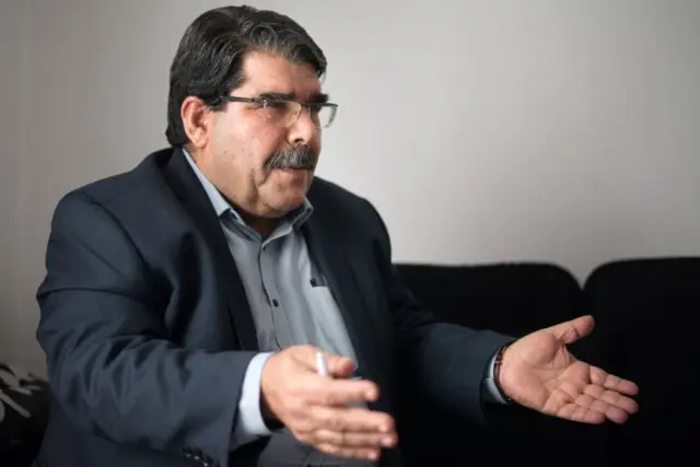 PYD Başkanlık Konseyi üyesi Salih Müslim