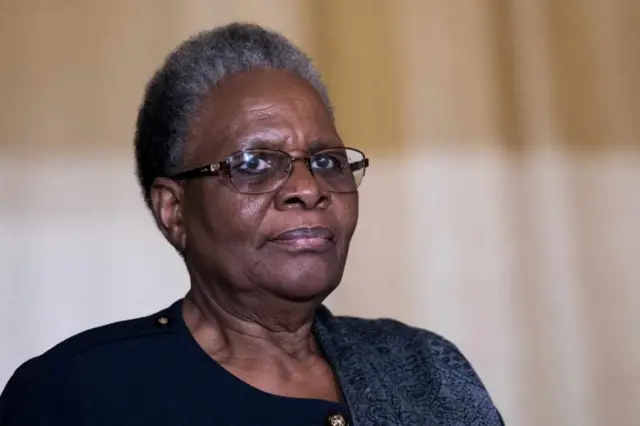 Netumbo w’imyaka 70, yari icegera c'umushikiranganji wa mbere akaba n'umushikiranganji w'imigenderanire n'amakungu 