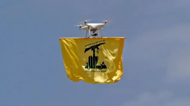 مسيرة تابعة لحزب الله 