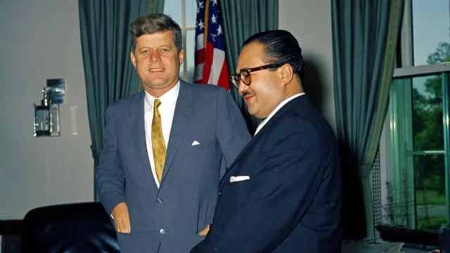 अमेरिकी राष्ट्रपति केनेडीसँग ऋषिकेश शाह