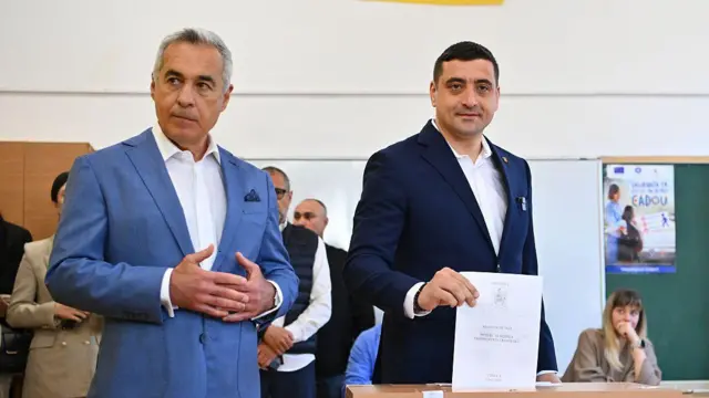 Кэлин Джорджеску и Джордже Симион