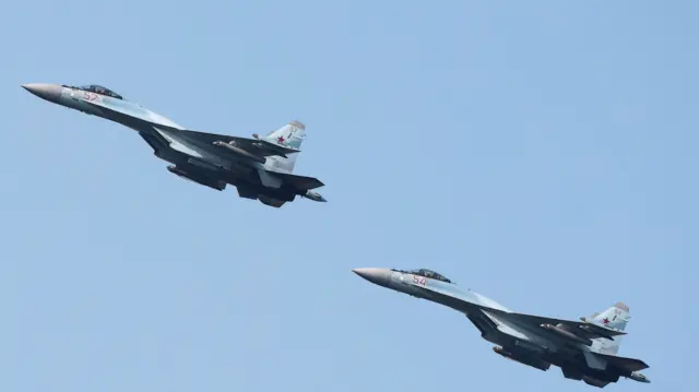 Rus Su-35 uçakları