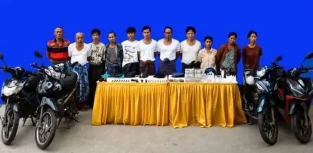 မန္တလေးက ရွှေဆိုင် ၂ ဆိုင် ဓားပြတိုက်မှုမှာ ကျူးလွန်၊ ပါဝင်ခဲ့ကြတဲ့သူတွေ