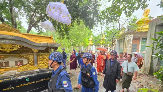 ဦးပညာဝံသရဲ့ အန္တိမအဂ္ဂိစျာပနမှာတွေ့ရတဲ့ လုံခြုံရေးတချို့