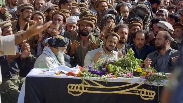 ਅਹਿਮਦ ਸ਼ਾਹ ਮਸੂਦ ਦਾ ਅੰਤਿਮ ਸੰਸਕਾਰ