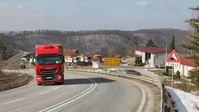 Ibarska Magistrala, Serbia