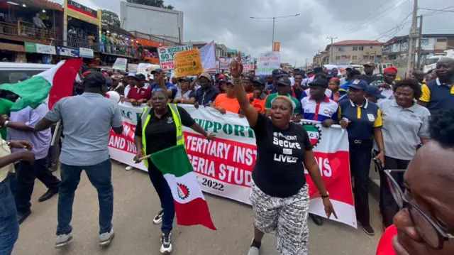 NLC Protest in Lagos