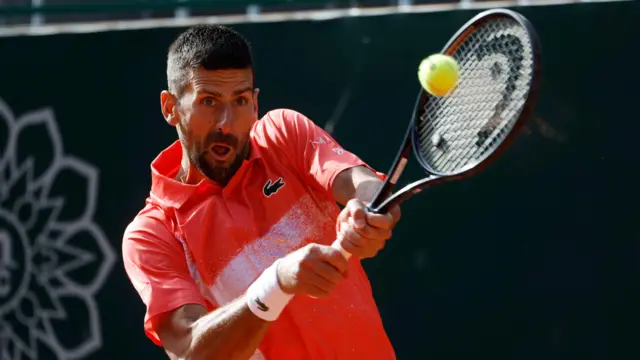 Đoković tokom finala protiv Hurkača