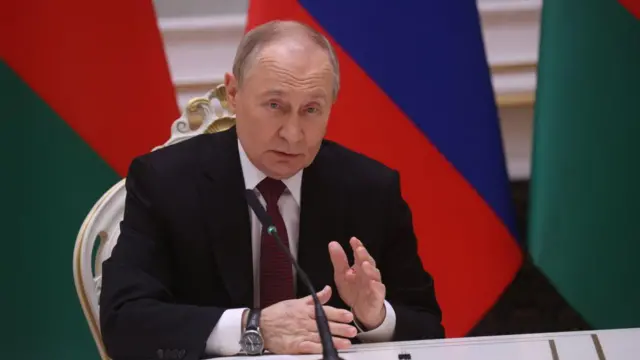 रूस के राष्ट्रपति व्लादिमीर पुतिन