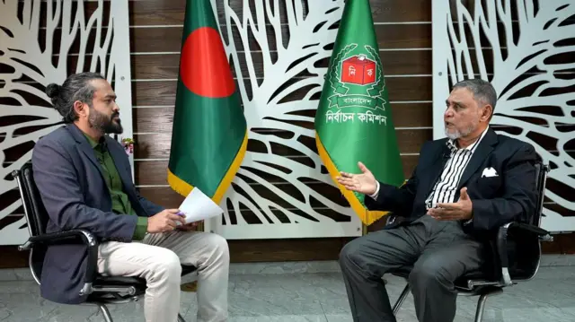 বিবিসি বাংলার সাথে একান্ত সাক্ষাৎকারে প্রধান নির্বাচন কমিশনার এ এম এম নাসির উদ্দিন