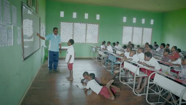 pendidikan, Papua, Asmat