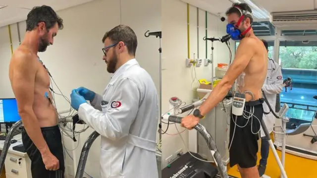 హ్యూగో గుండె పనితీరును కార్డియాలజిస్టులు పరిశీలించారు