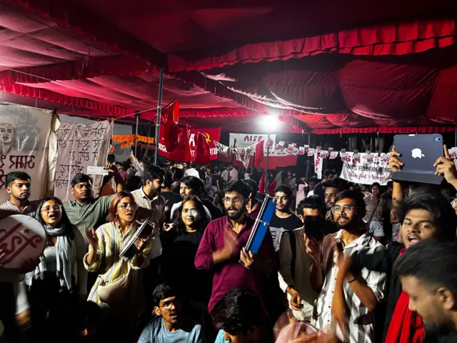 जेएनयू छात्रसंघ चुनावों के लिए 25 अप्रैल को वोटिंग हुई थी