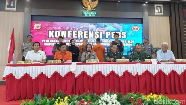 tersangka, galian C, Cirebon