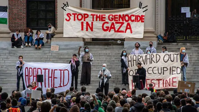 Protestas en contra de la guerra en Gaza 