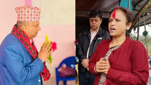 माओवादी केन्द्रकी रेखा शर्माले एमाले महासचिव शङ्कर पोखरेललाई २०० भन्दा कम अन्तरले हराएकी हुन्