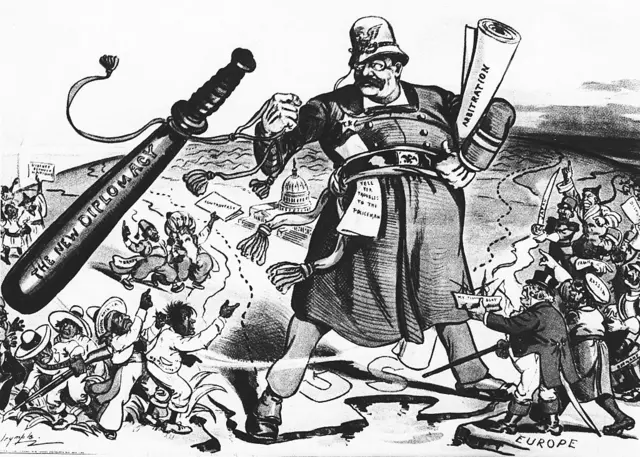 Карикатура Рузвельта 