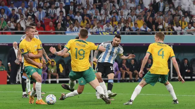 ا﻿سترالیا با شکست مقابل آرژانتین در مرحله یک‌هشتم نهایی جام جهانی حذف شد
