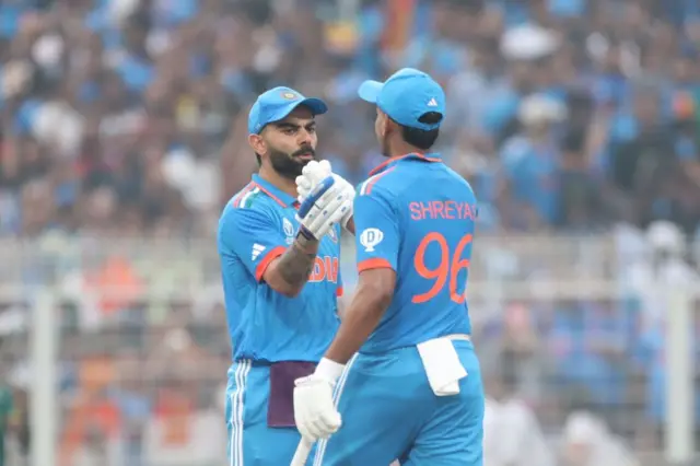विराट कोहली और श्रेयस अय्यर 